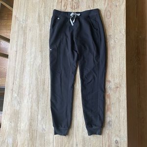 Figs Zamora scrub jogger pants medium long black